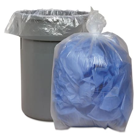 Pinpoint 58 x 38 in. Low Density Repro Can Liner - Clear, 10PK PI2483576